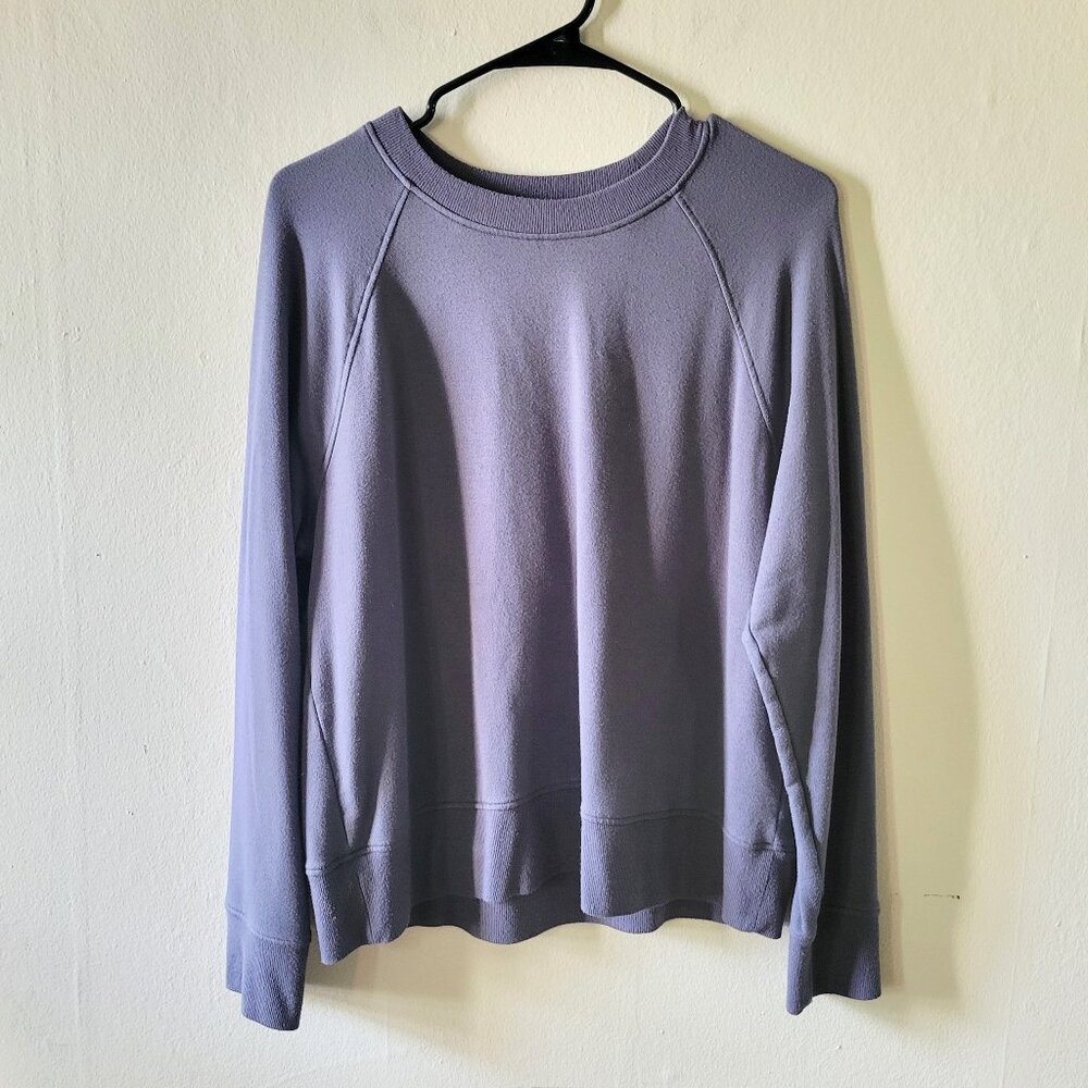 Super Soft Long Sleeve Crew Sweatshirt Size L